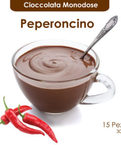 Cioccolata calda monodose al peperoncino